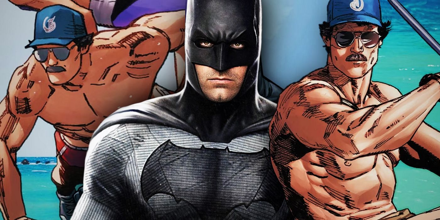 Ben Affleck Batman with Shirtless Bruce From DC Comics