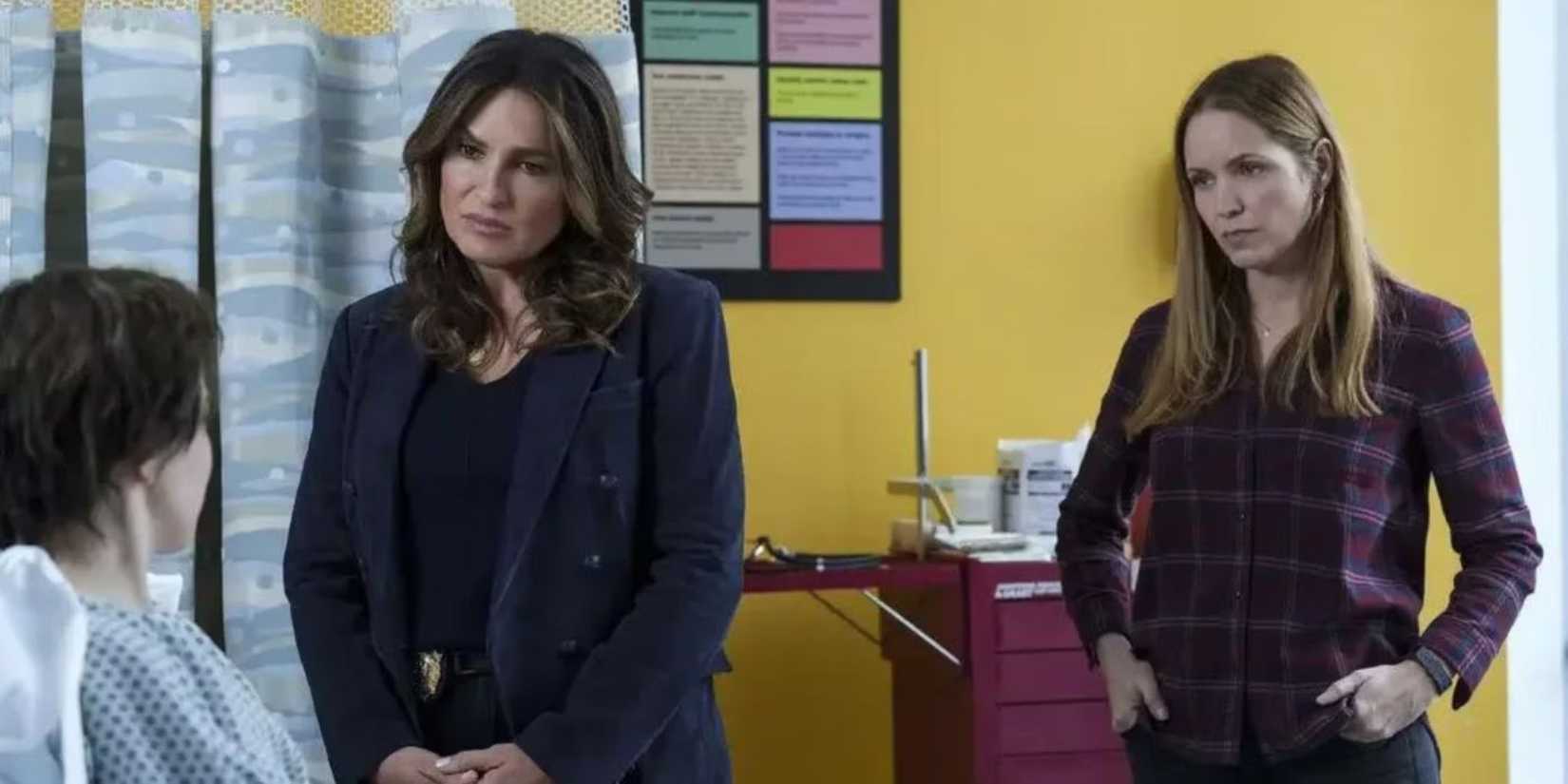 Law & Order: SVU Olivia Benson and Shannah Sykes Questioning Maddie Flynn  