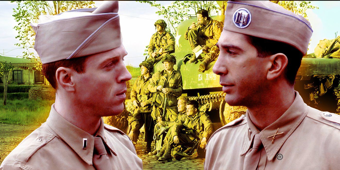 Band of brothers david schwimmer and damien Lewis