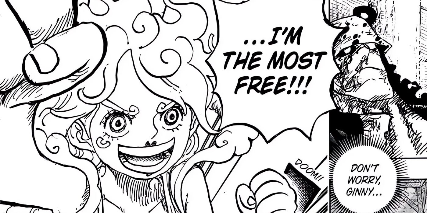 Bonney manages to use Gear 5 after imagining a future in which she is the freest being in the world.