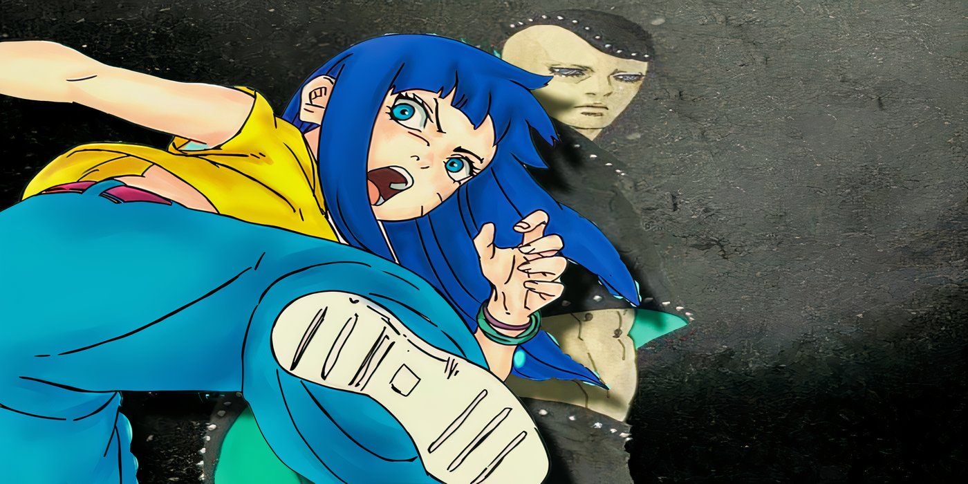 Header featuring Himawari and Jura from Boruto