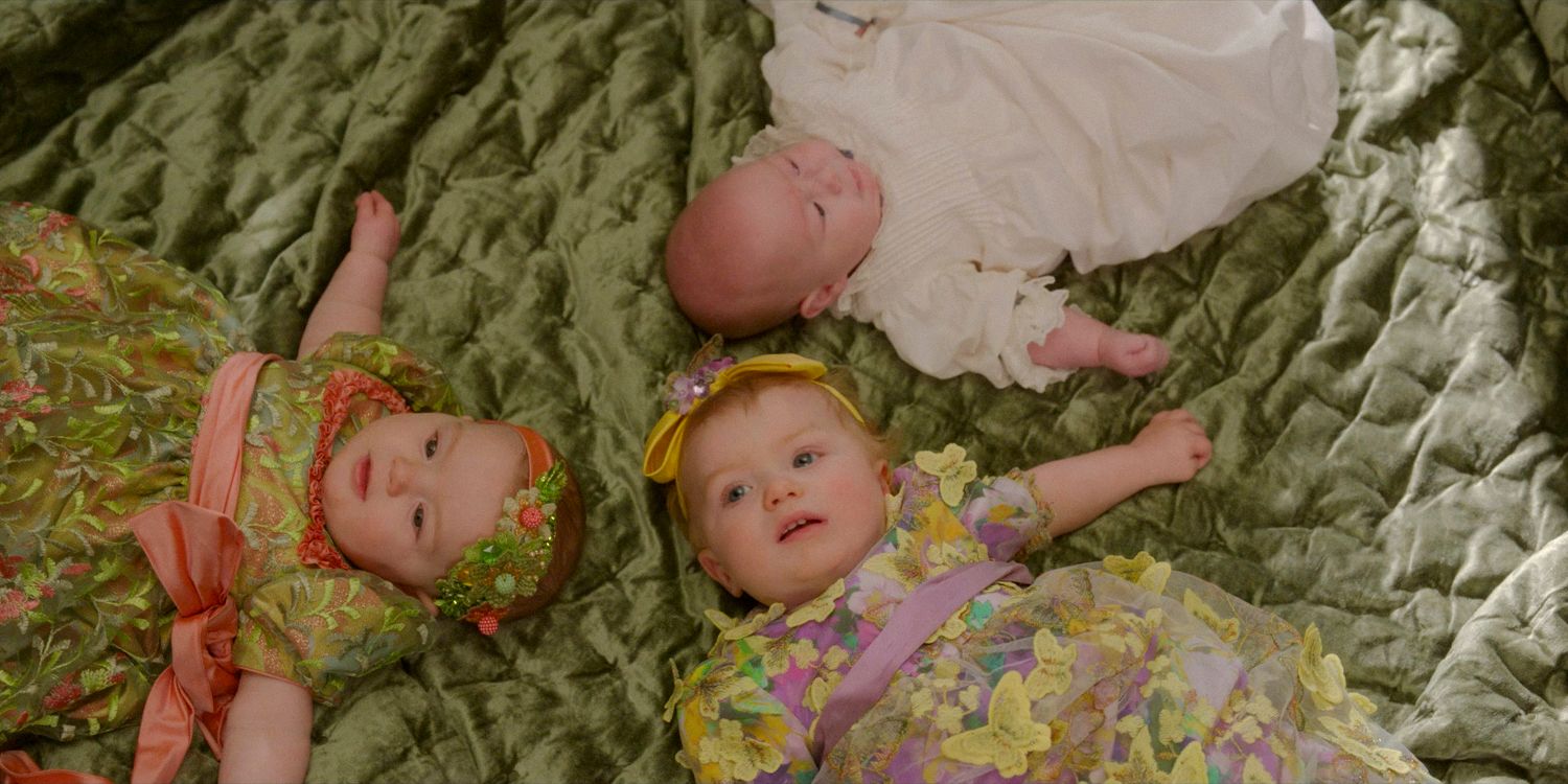 The children of Philipa, Prudence and Penelope in Bridgerton season 3 episode 8