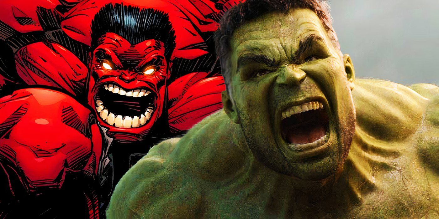 Hulk de Bruce Banner en Thor Ragnarok y Red Hulk en Marvel Comics