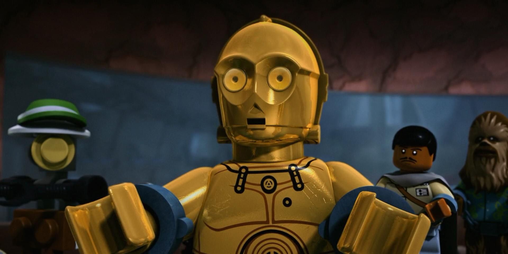 C-3PO in lego star wars
