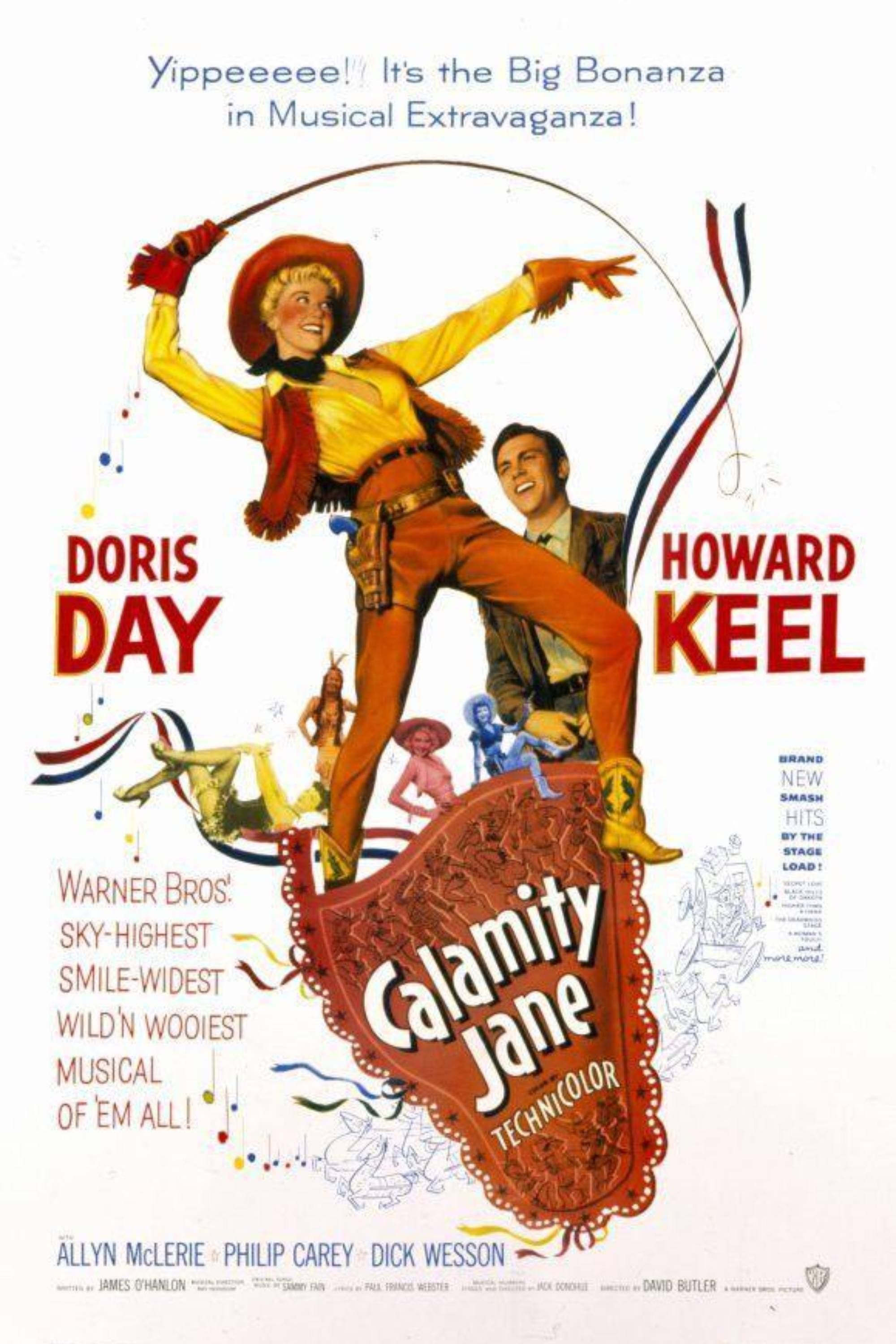 Calamity Jane (1953) - Poster - Doris Day & Howard Keel