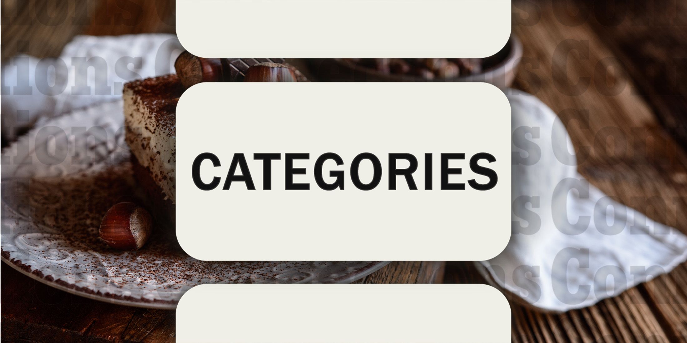 Delicious Desserts in Connections Categories June 24