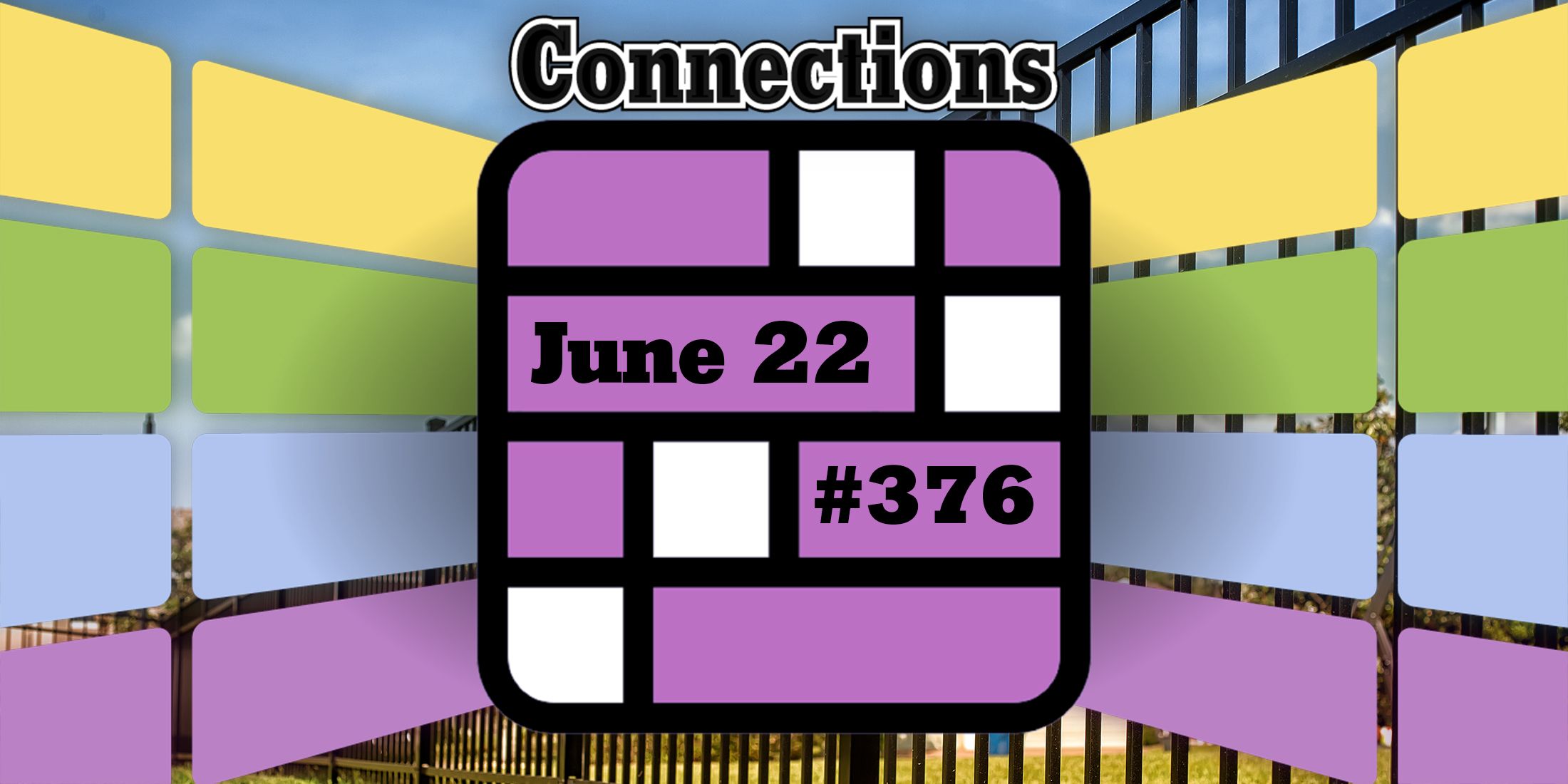 Today's Connections Hints & Answers For June 22, 2024 (Puzzle 376)