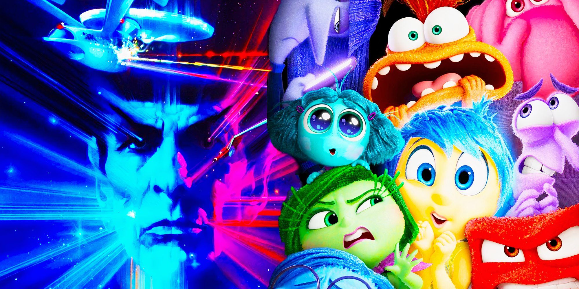 Custom Image combining The Search for Spock and Inside Out 2 Posters