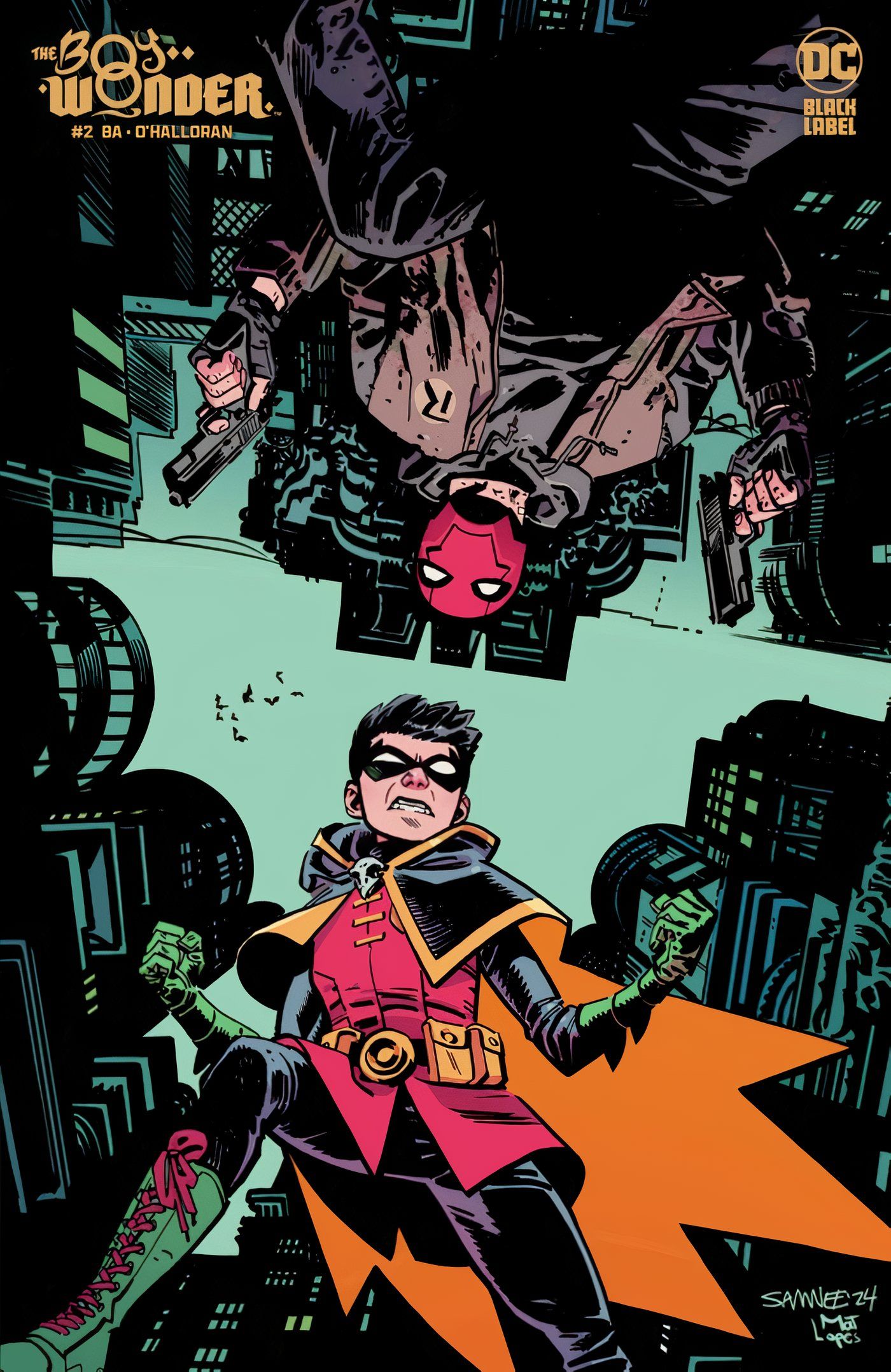 Damian Wayne Robin y Cad Red Jason Todd Boy Wonder #2 Variante Portada-1