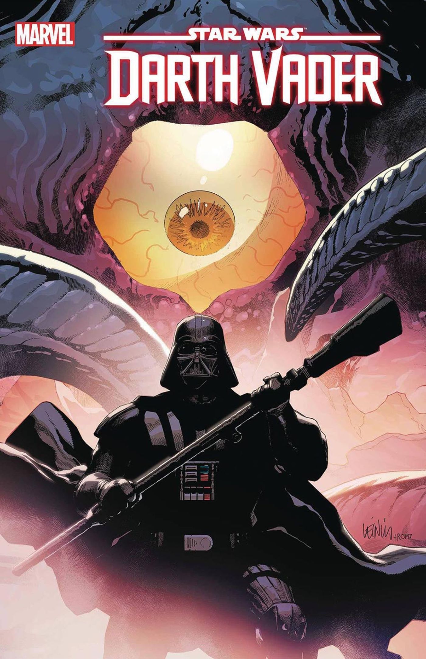 Arte da capa de Darth Vader #47