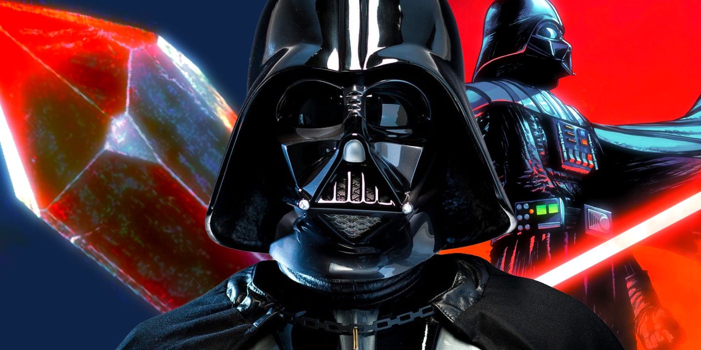 Darth Vader And Red Kyber Custom Star Wars Image
