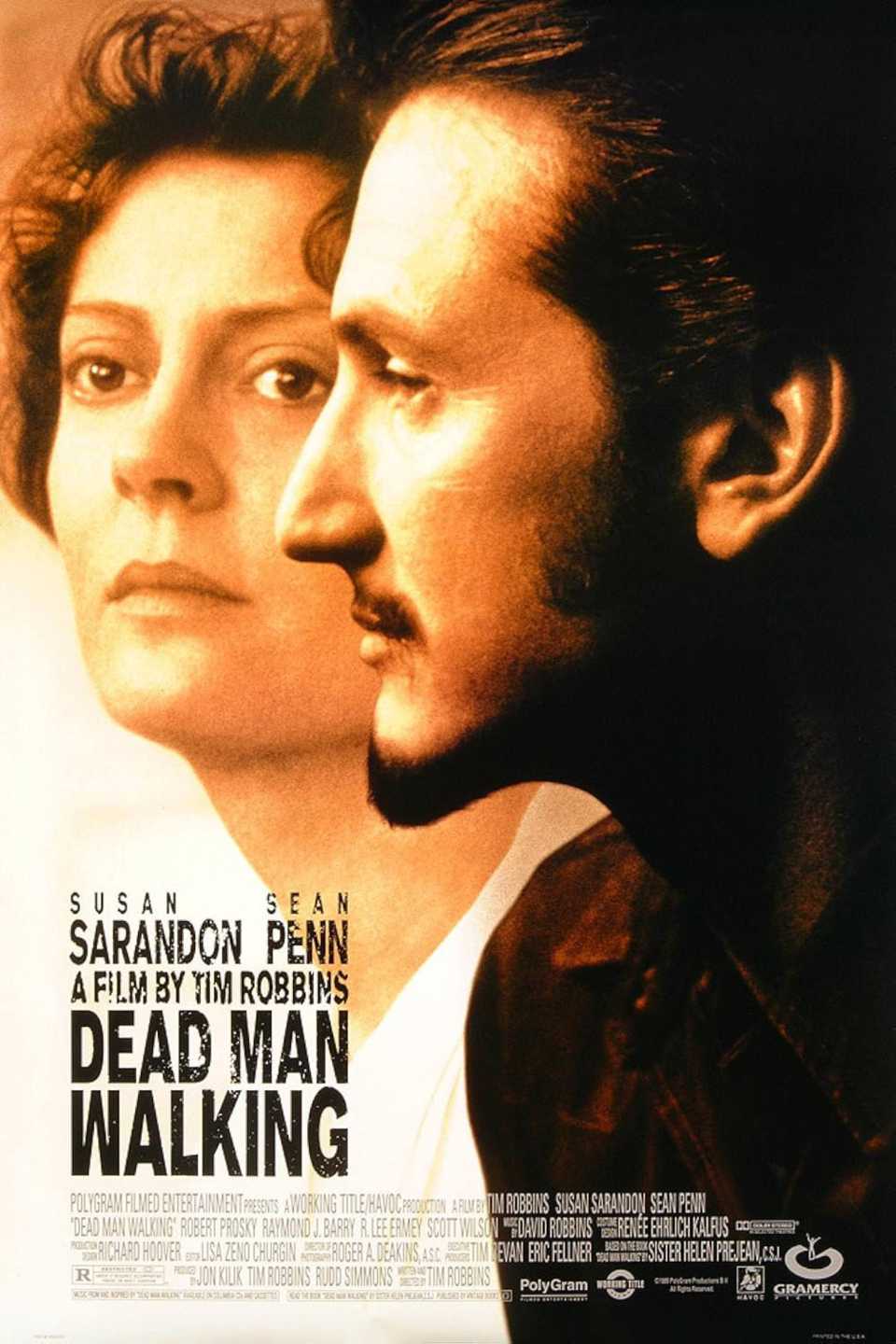 Dead Man Walking (1995) - Poster - Susan Sarandon & Sean Penn