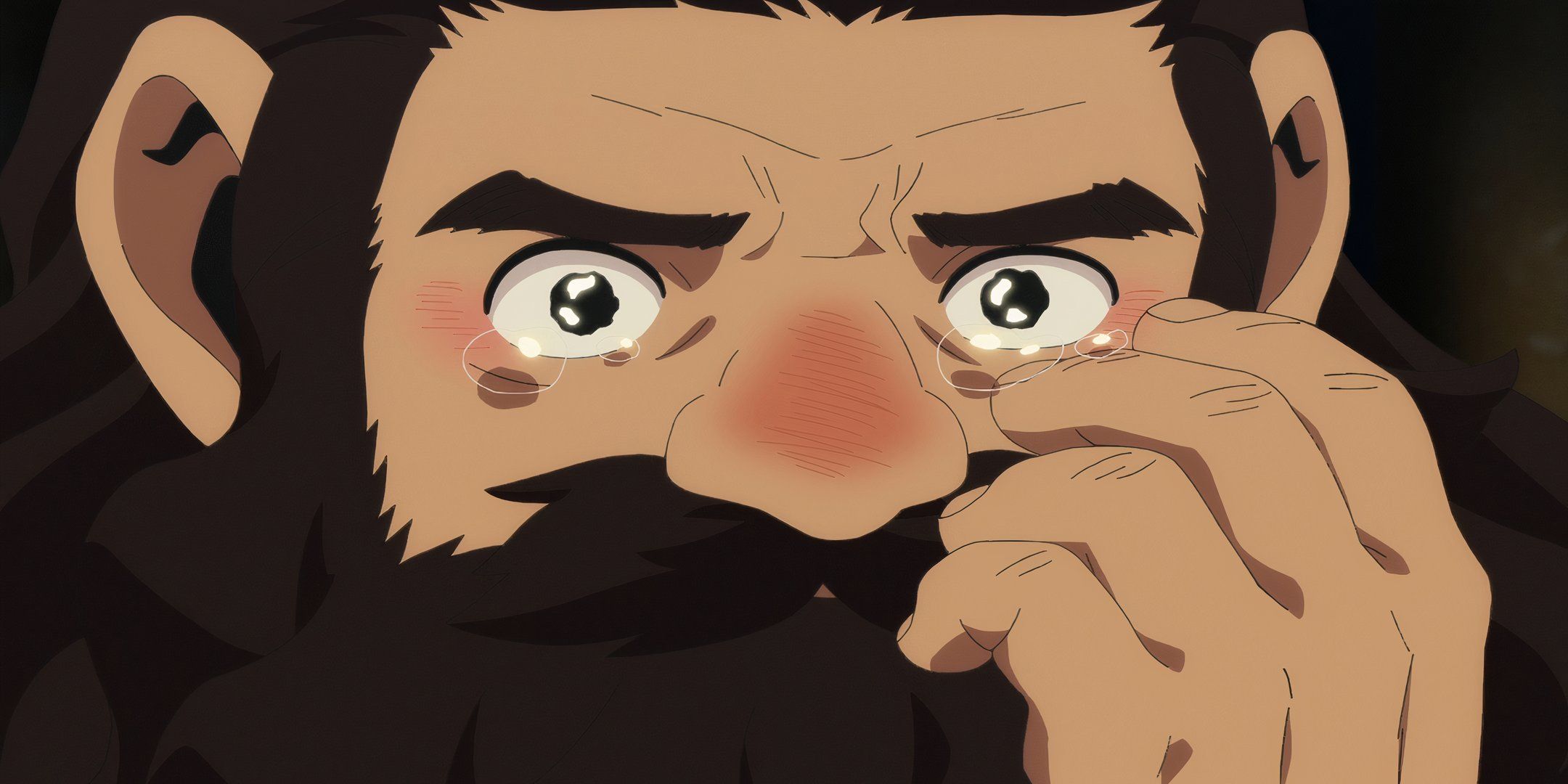 A crying Senshi