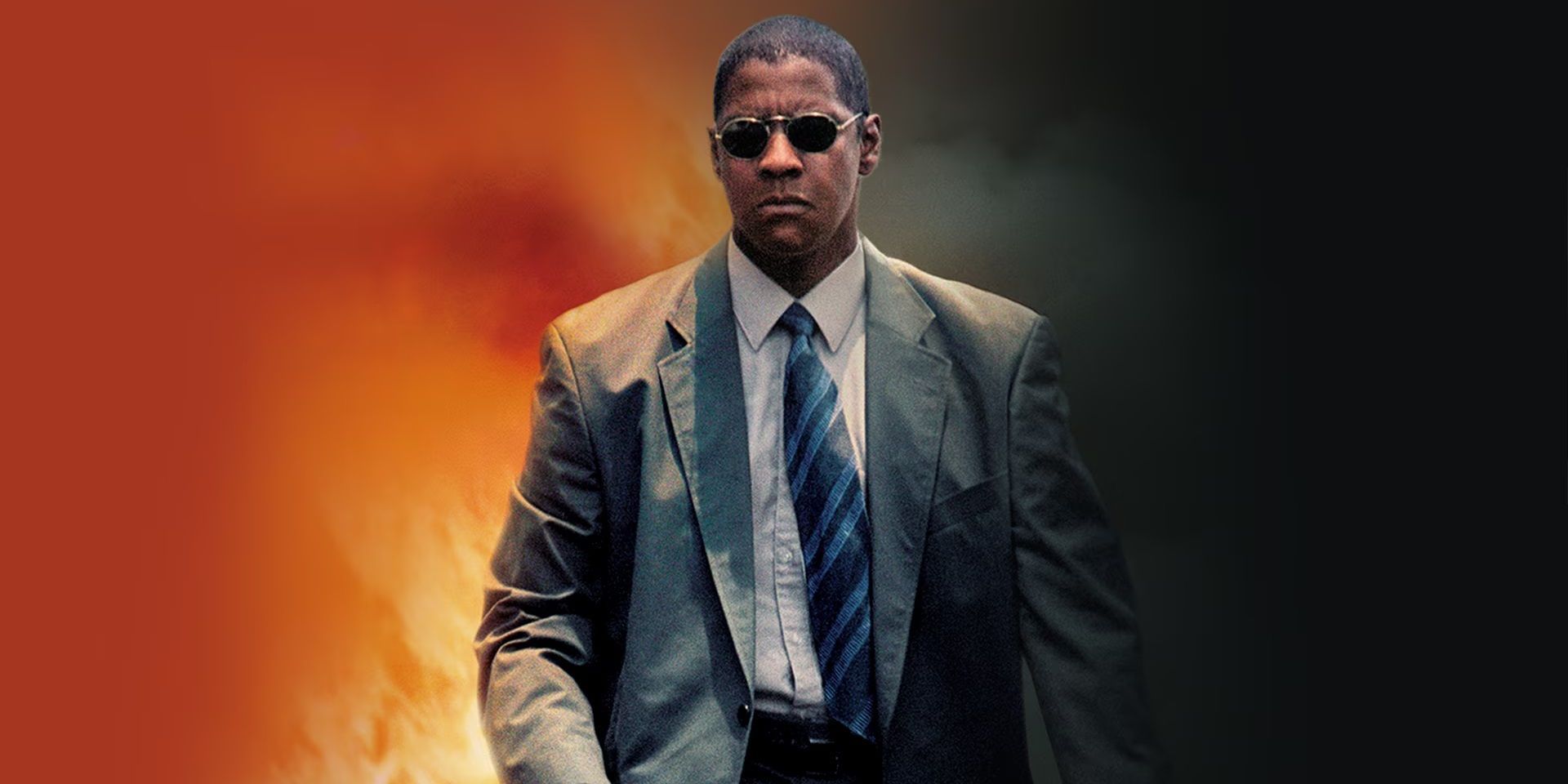Denzel Washington on the poster for Man on Fire