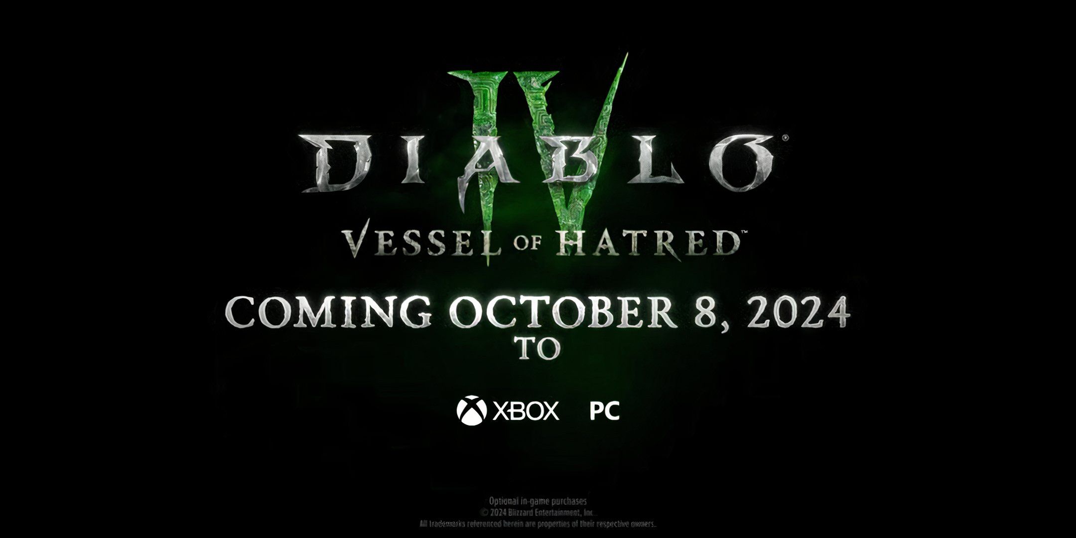 Diablo 4: Vessel of Hatred Release Date Revealed Alongside Creepy 
