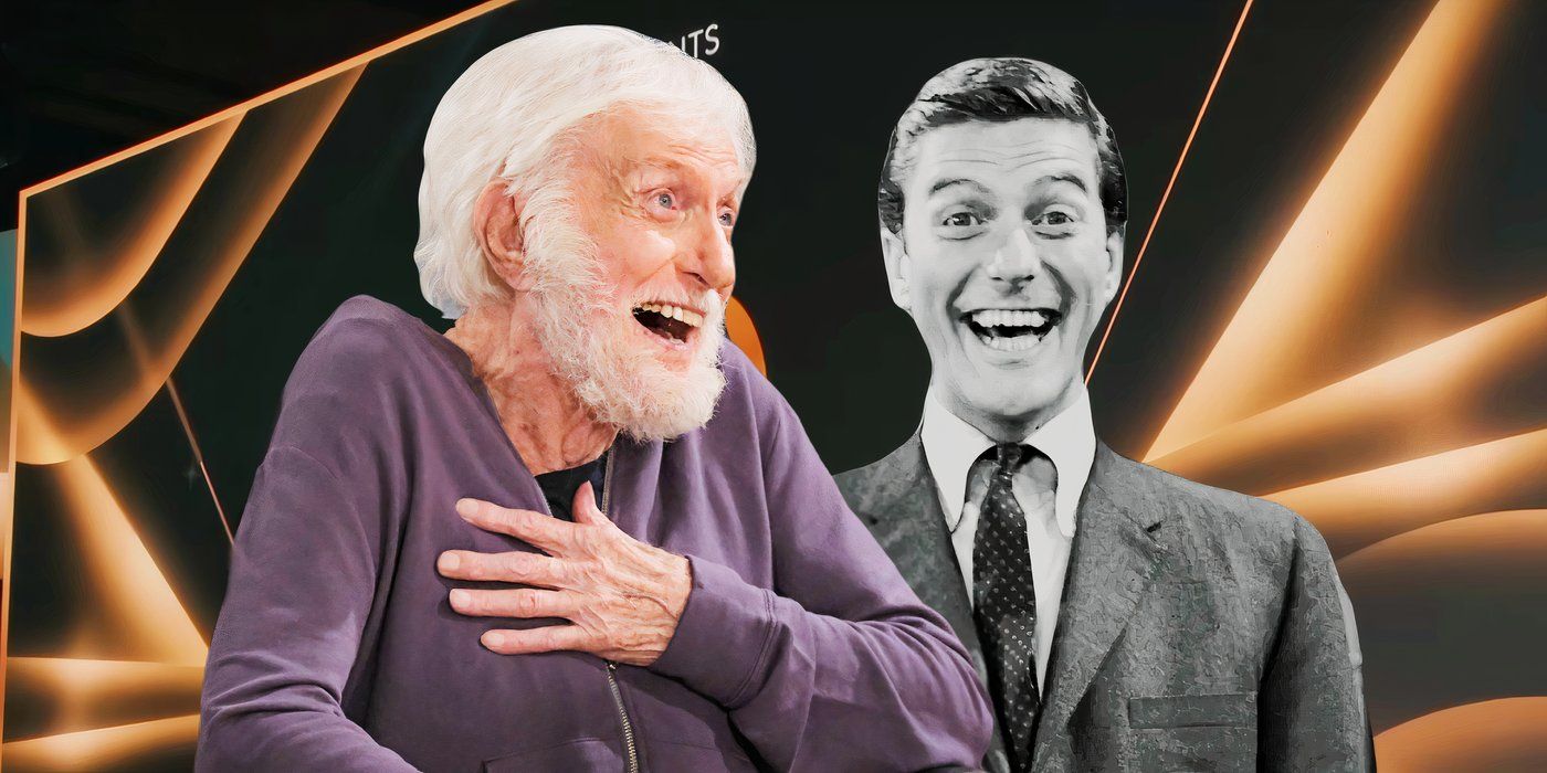 Dick Van Dyke in his youth and today custom image