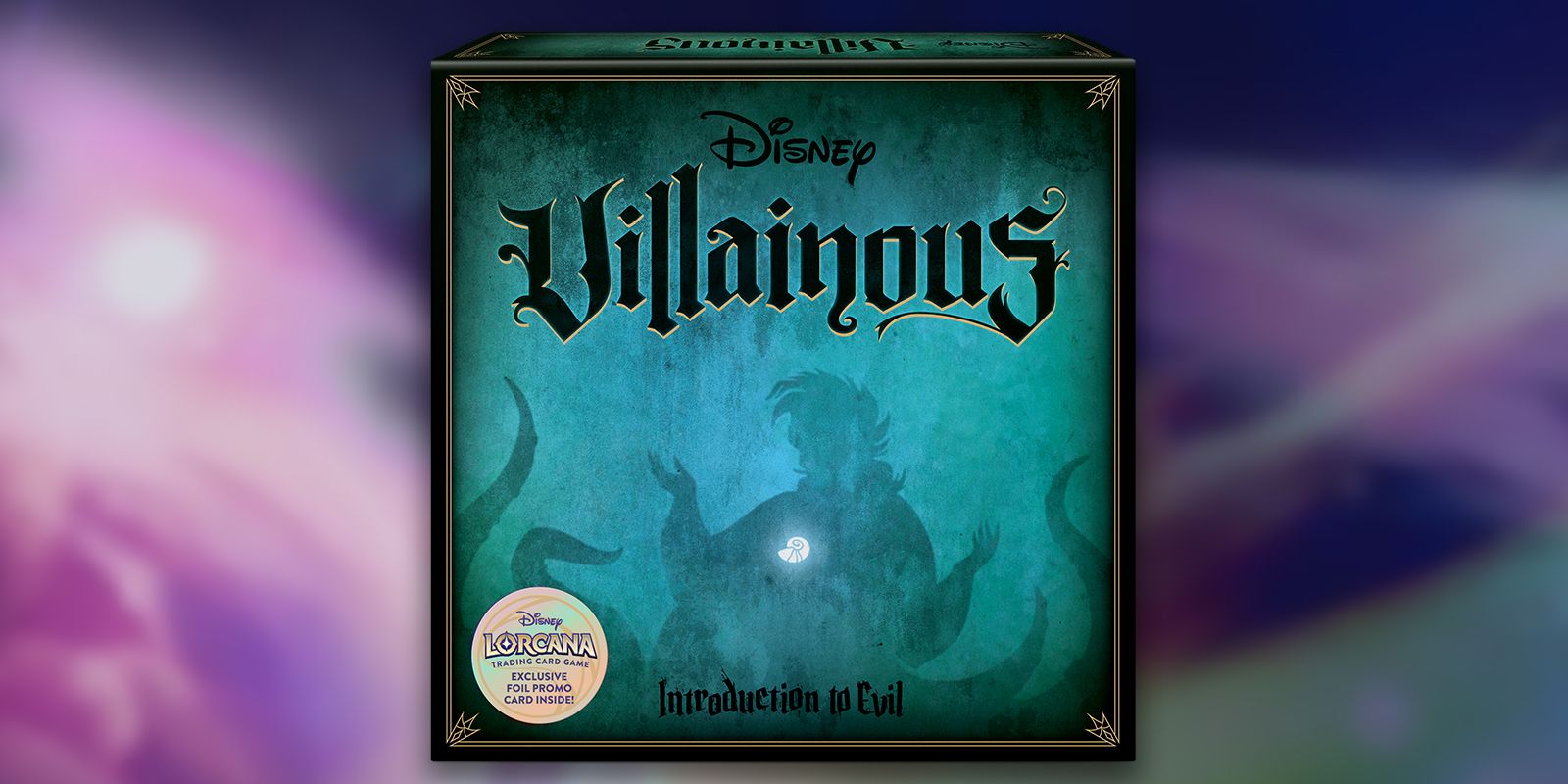 Caja de Disney Villainous con cobertura promocional de Locana.