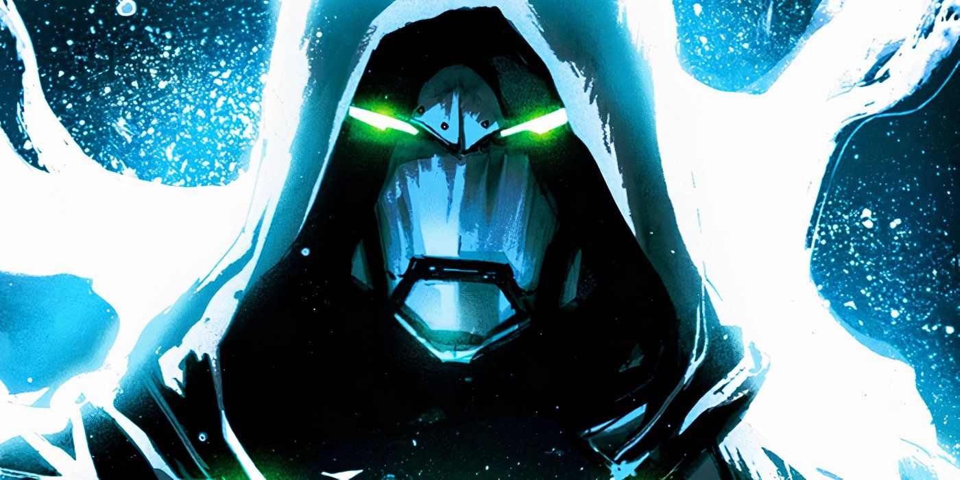 Doctor Doom como el infame Iron Man en Marvel Comics