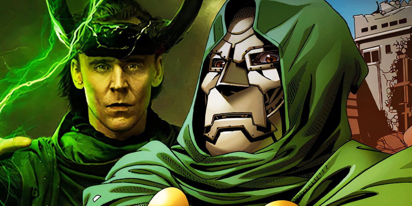 Doctor Doom in Marvel Comics with Loki at the end of Loki season 2