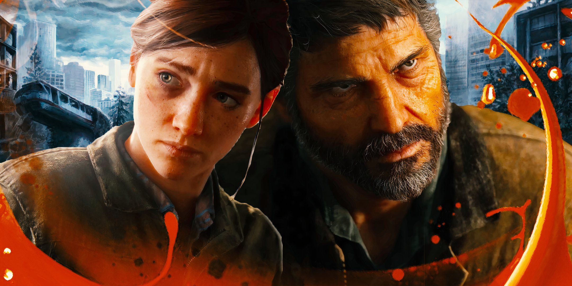 Ellie and Joel from The Last of Us Part 2 remake