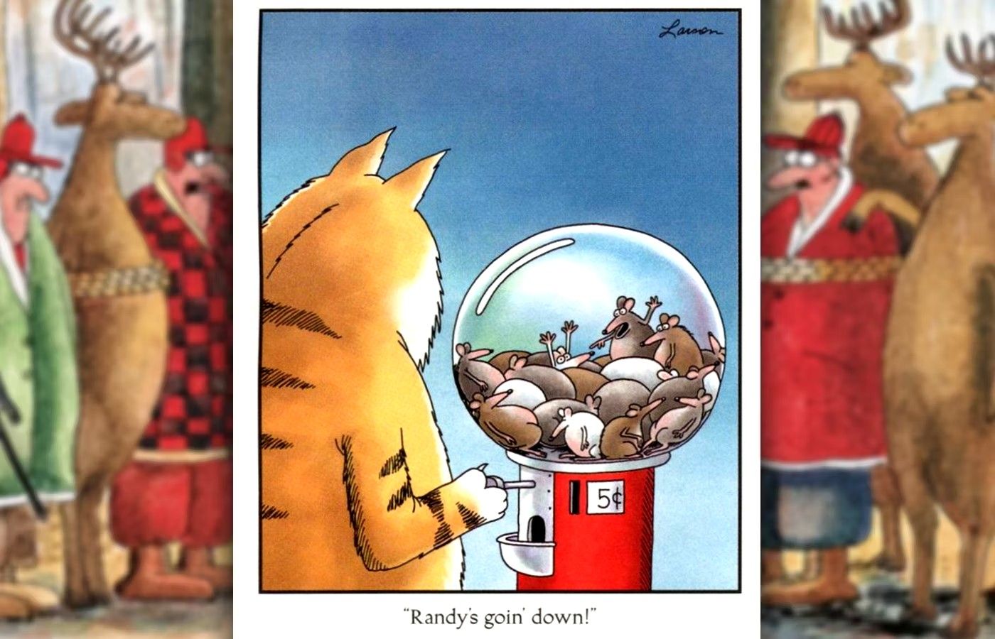 15 Far Side Comics That Prove Gary Larson Is Obsessed with Cats