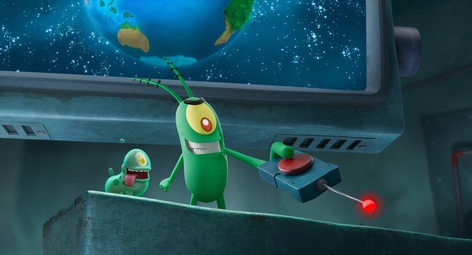 First image of Plankton in Netflix Movie