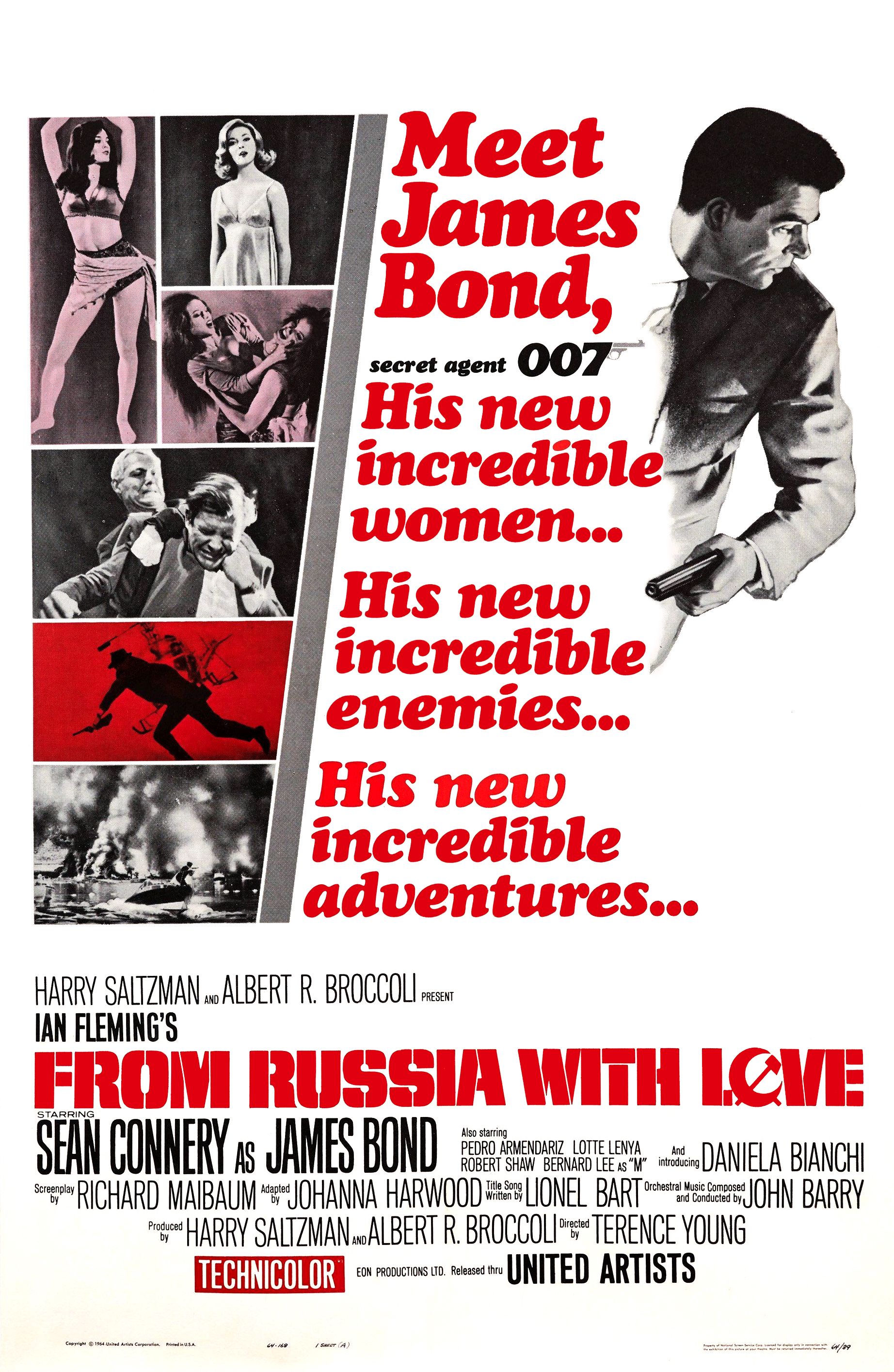 From Russia With Love Film Poster