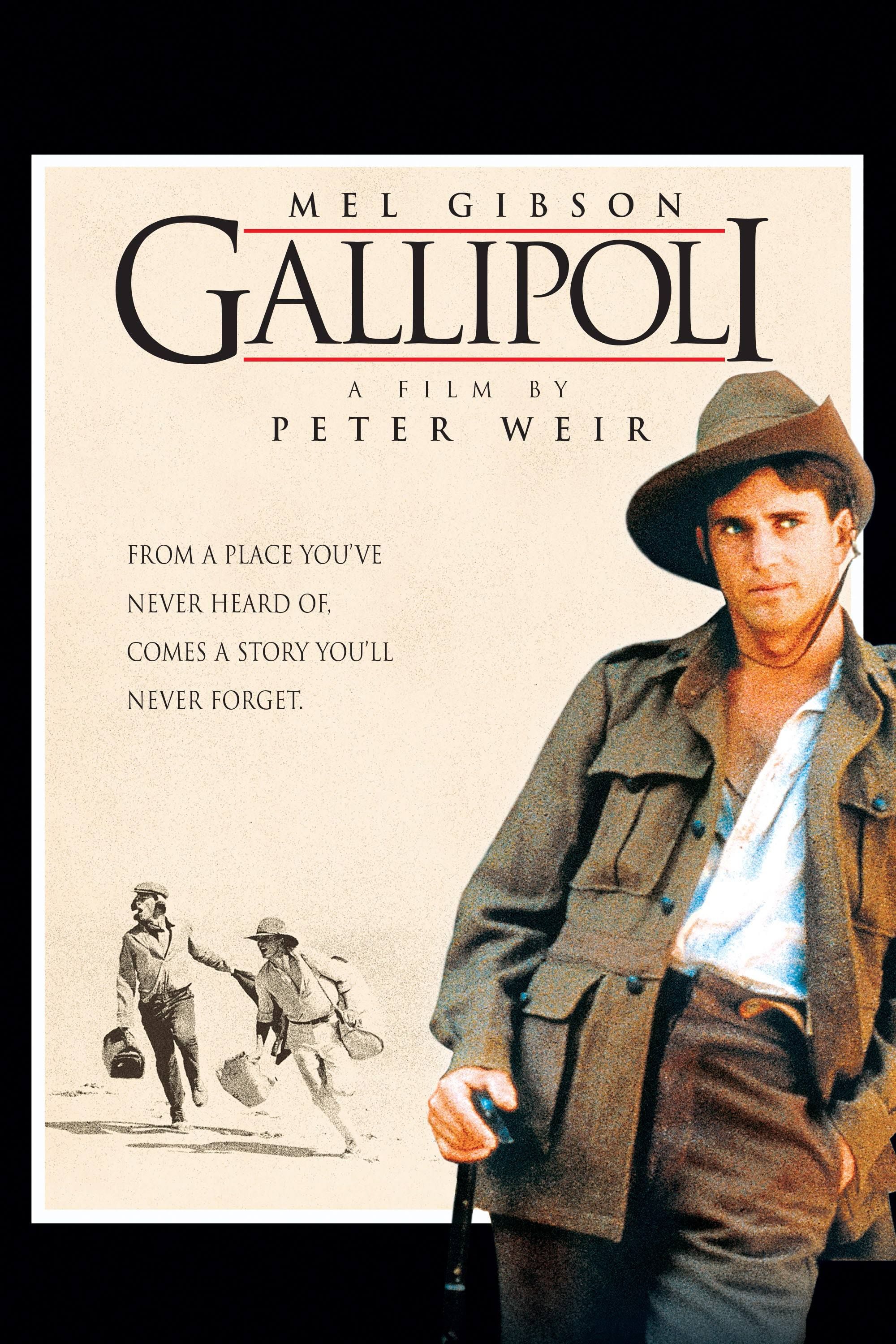 Gallipoli (1981) - Poster - Mel Gibson