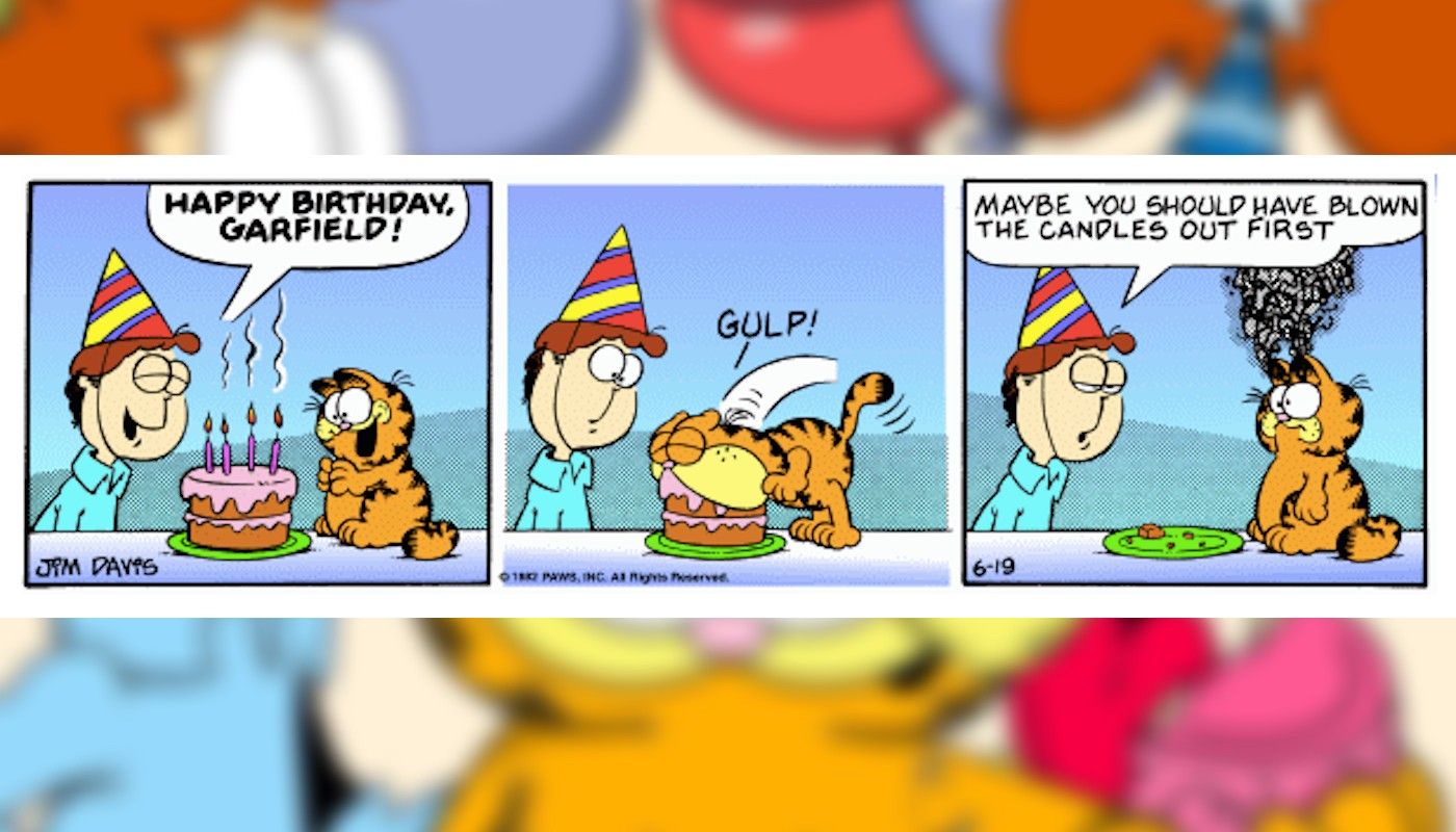 Garfield 1982 birthday