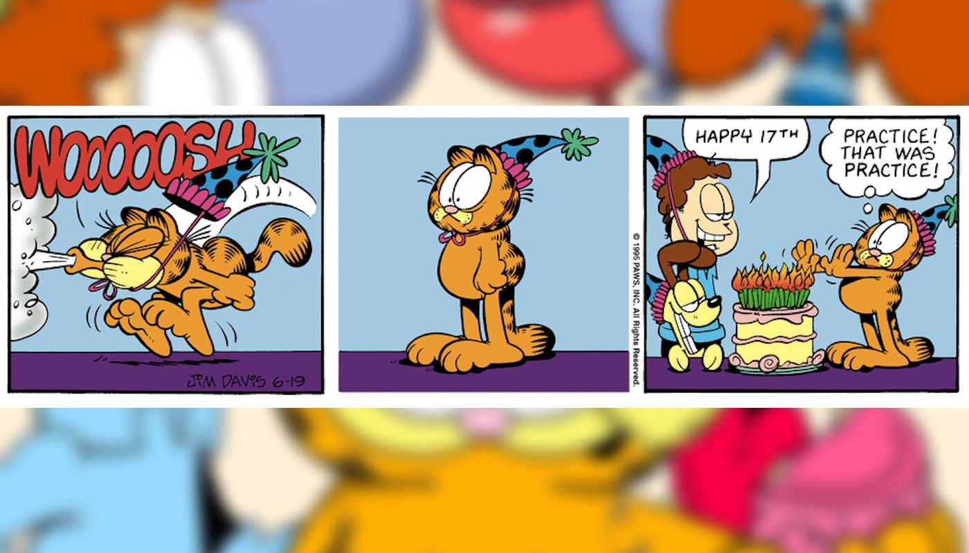 Garfield 1995 birthday