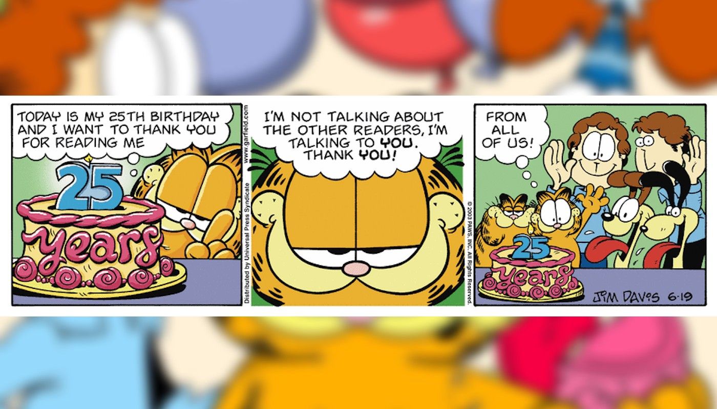 Garfield 2003 birthday