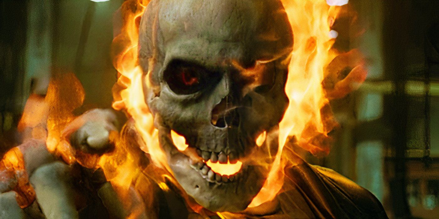 Ryan Gosling's Ghost Rider Casting Dream Comes To Life In Stunning & Slightly Terrifying MCU Art