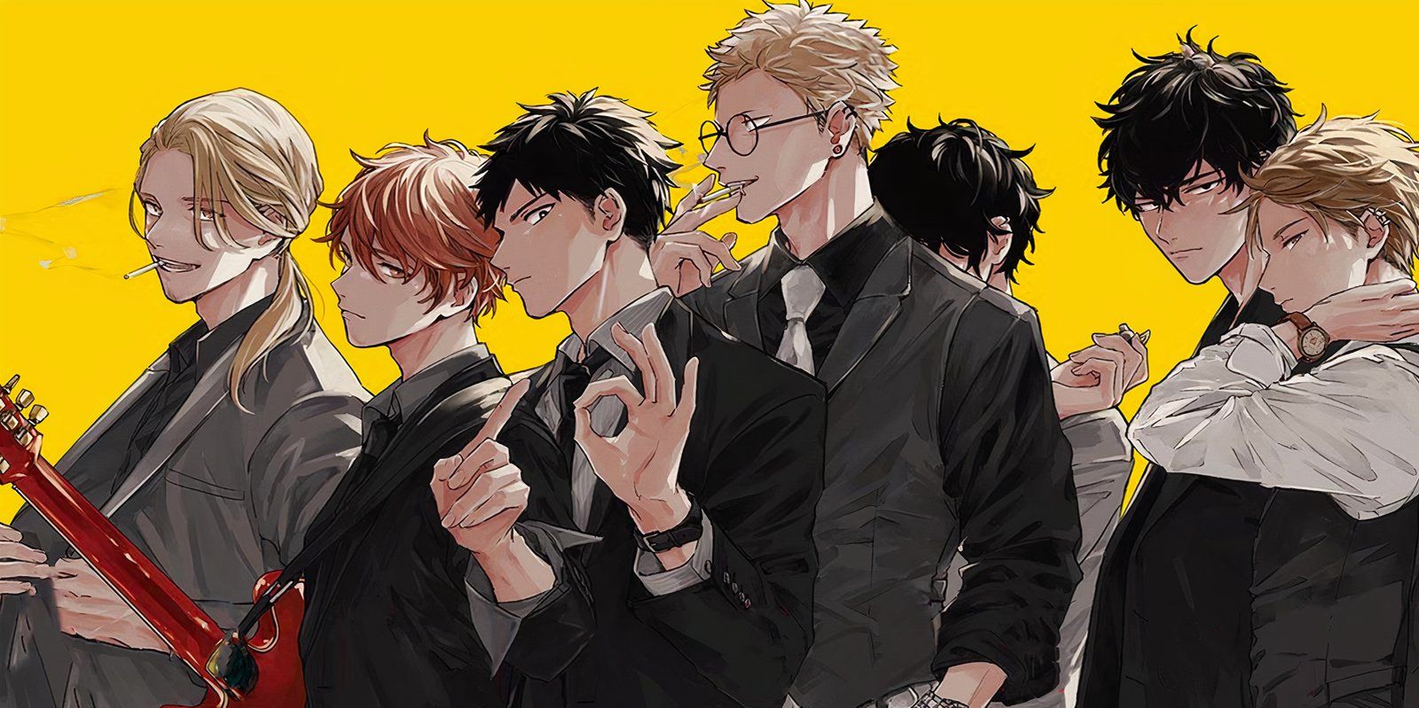 Given manga 10 year anniversary illustration