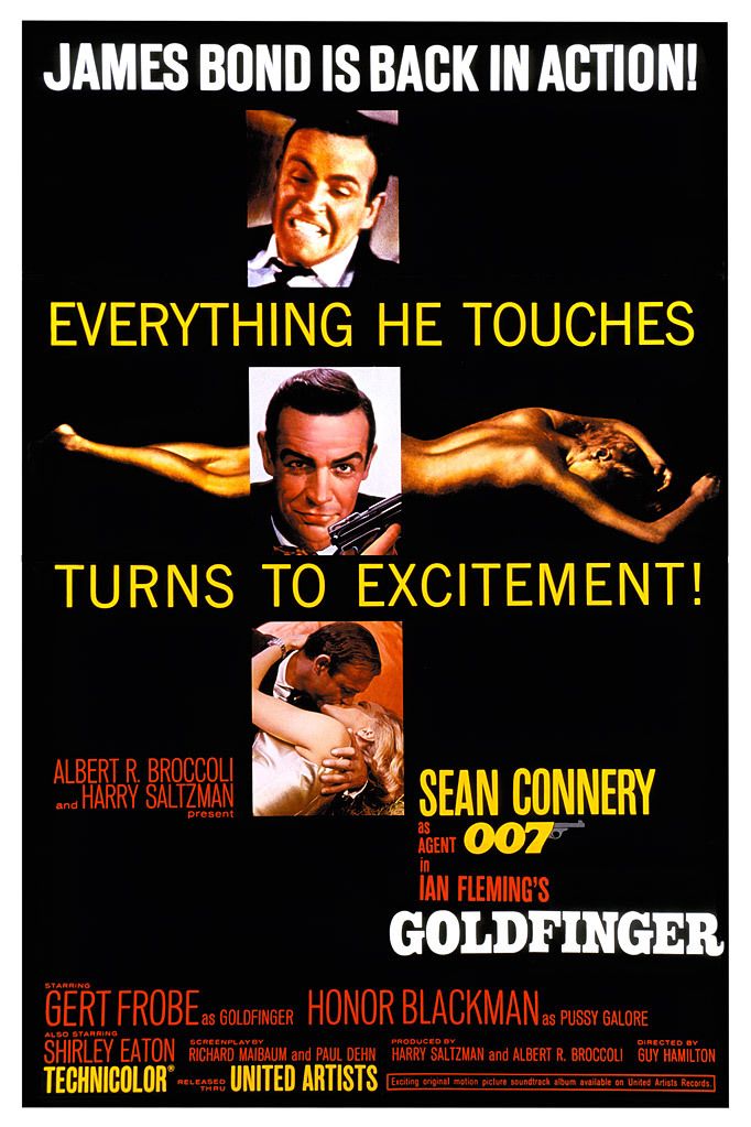 Goldfinger Film Poster