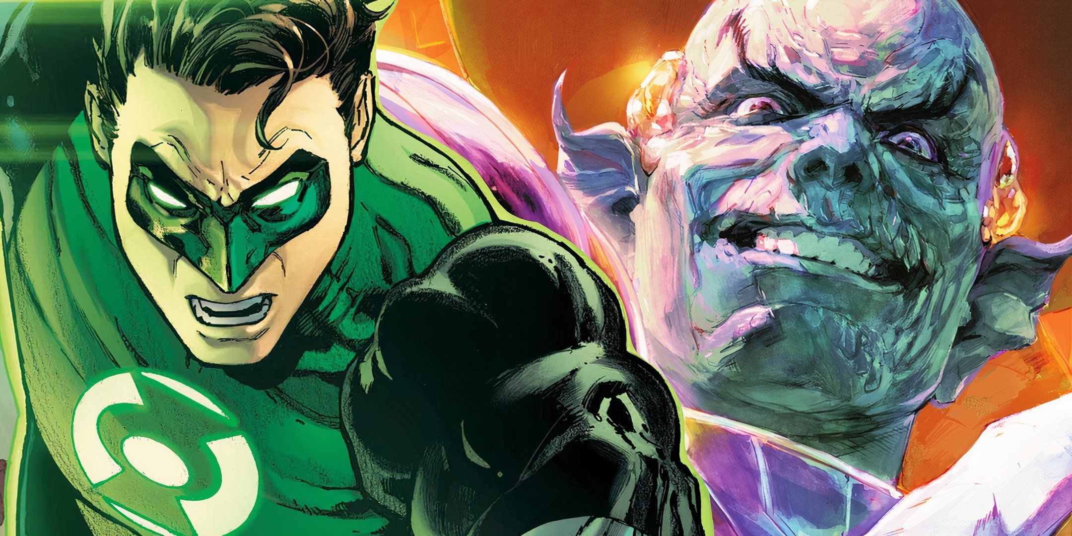 Green Lantern y Taaros con base en DC