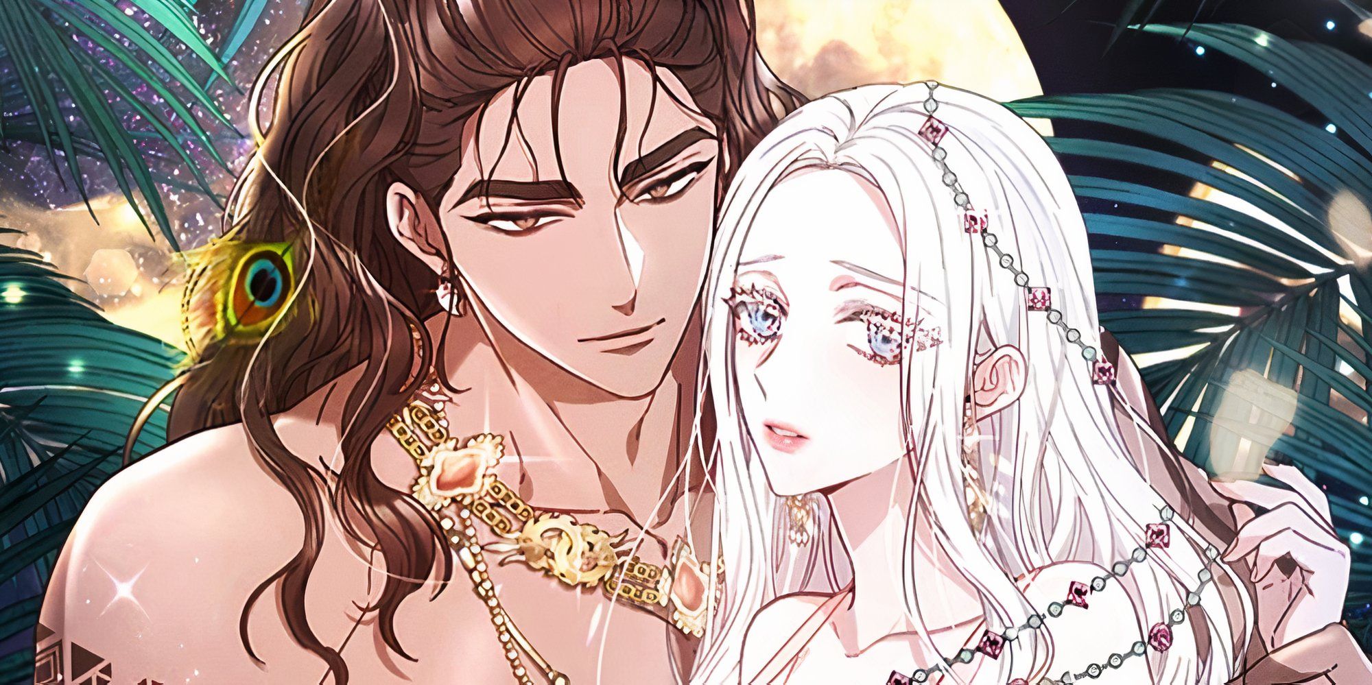 Hakan and Lucina from The Dragon King's Bride