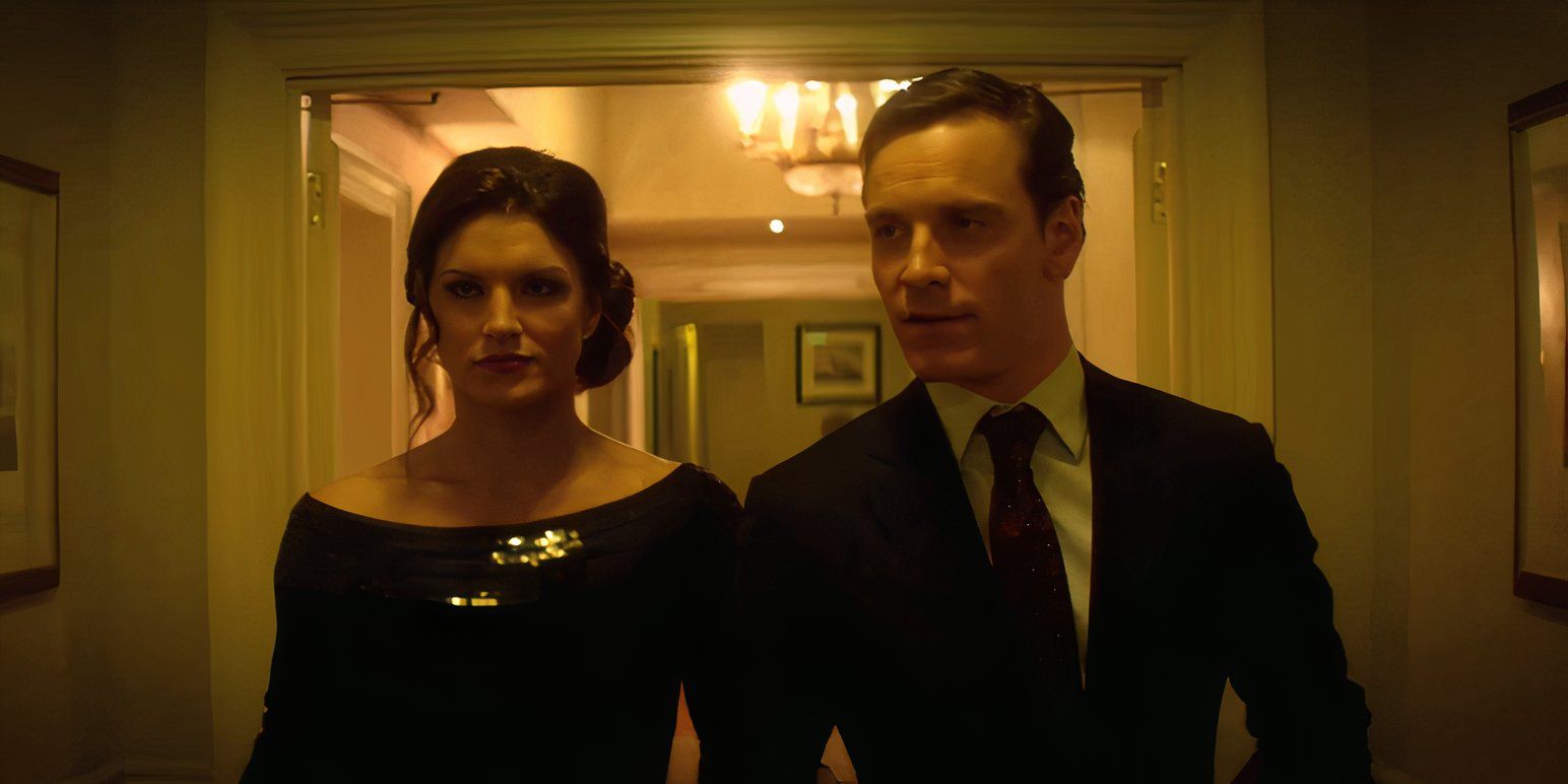 Gina Carano and Michael Fassbender in Haywire