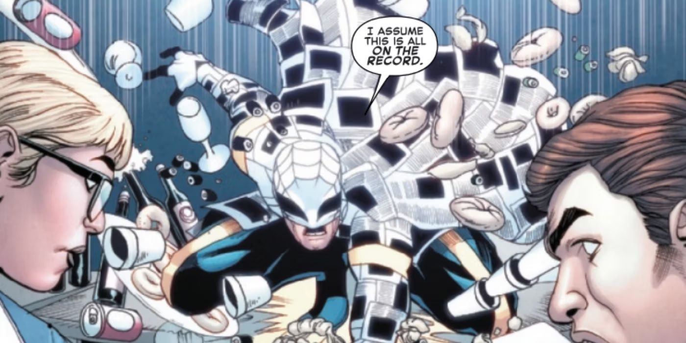 J. Jonah Jameson as Headline from Edge of Spider-Verse #4