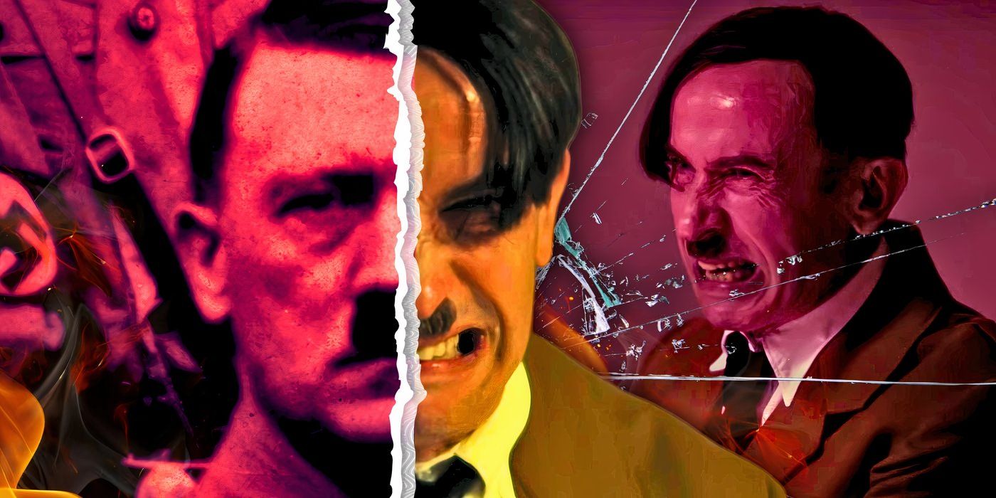 Adolf Hitler and Károly Kozma as Adolf Hitler in Netflix's Hitler and the Nazis: Evil on Trial.