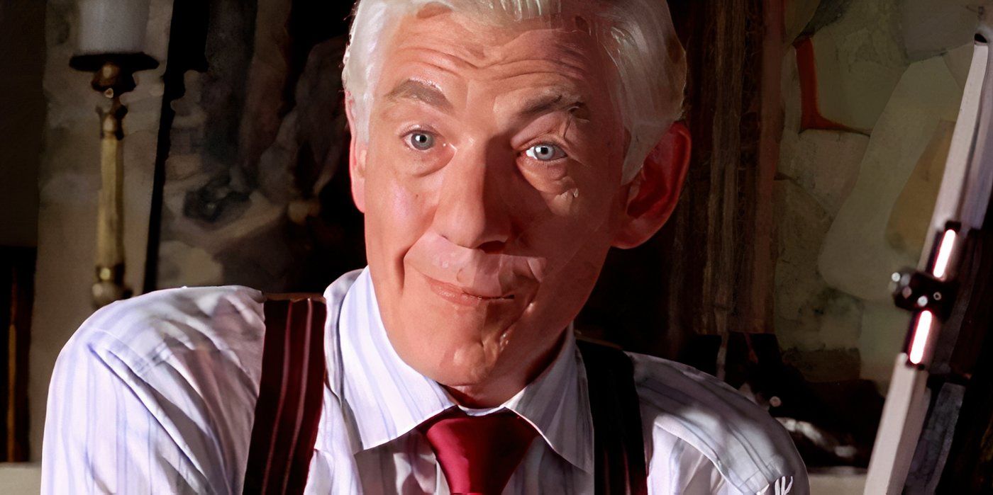 Ian McKellen as James Whale Sitting at an Easel in Gods and Monsters