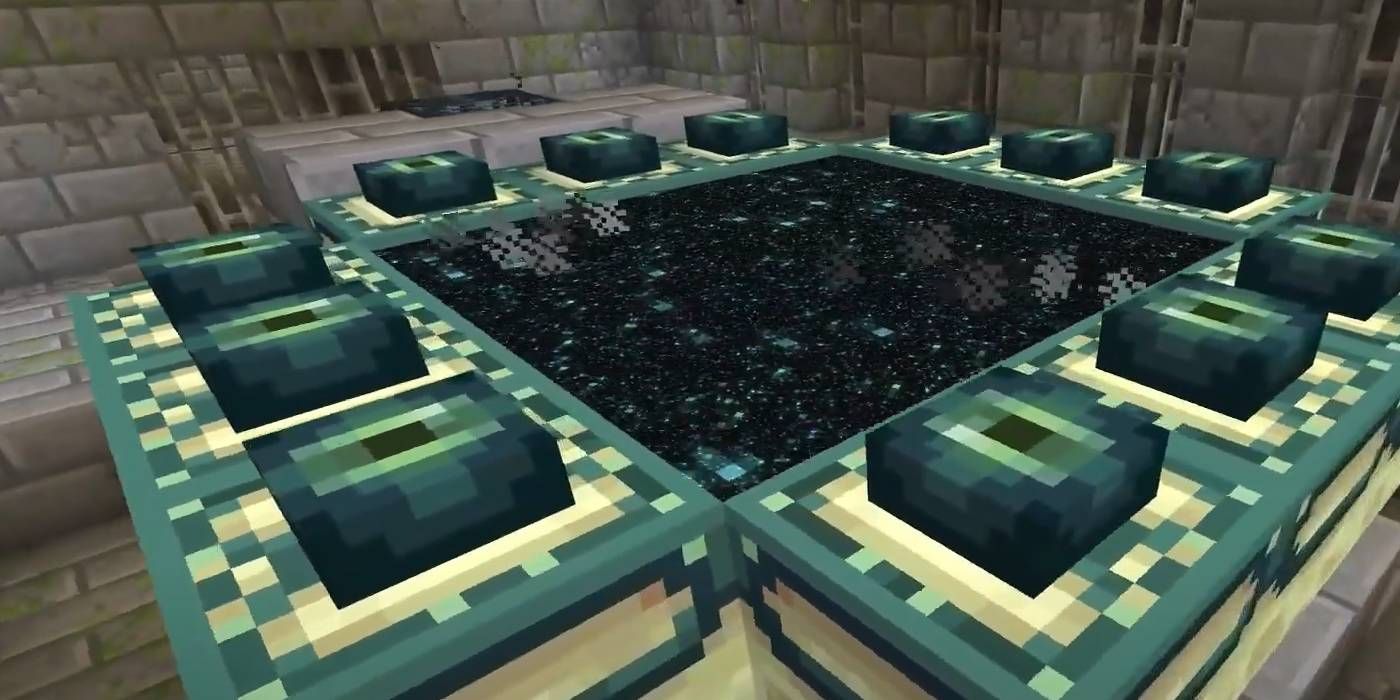 Minecraft completou End Portal de Plains e Portals no início da semente mundial do End Portal