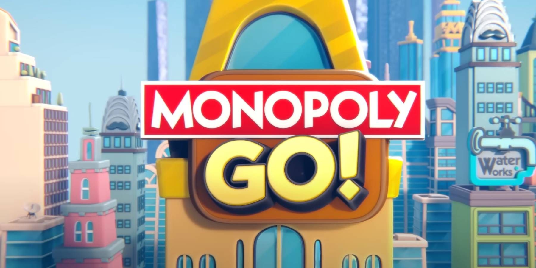 Monopoly GO GO! space building from the promotional trailer with other features in the background