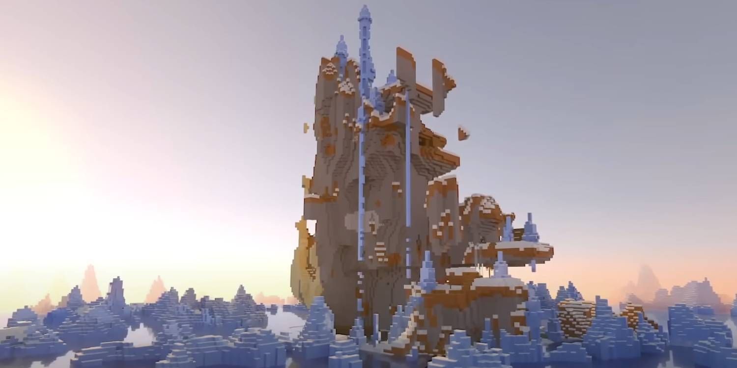 Semente mundial da Câmara de Julgamento do Minecraft Freezing Cold Trials