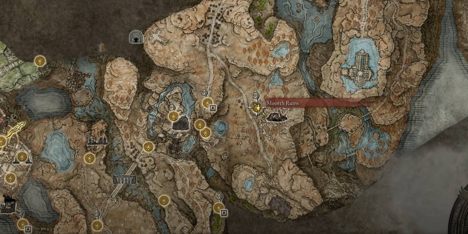 Elden Ring Shadow of the Erdtree Moorth Ruins Local of Grace no novo mapa DLC