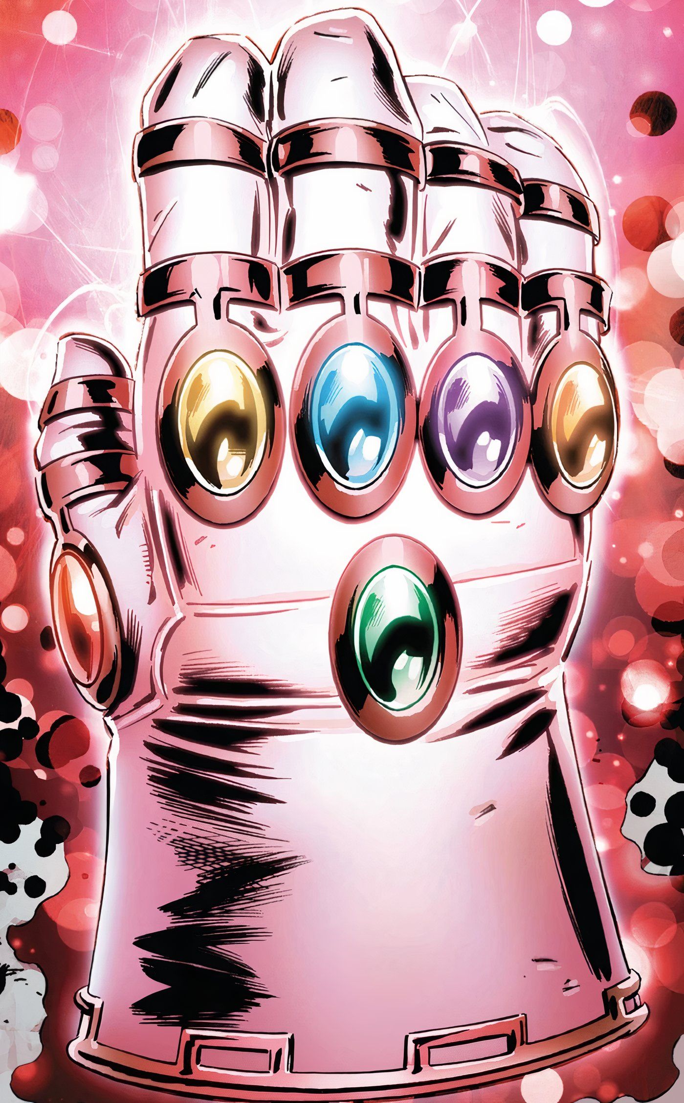 Infinity Gauntlet With The Infinity Gems