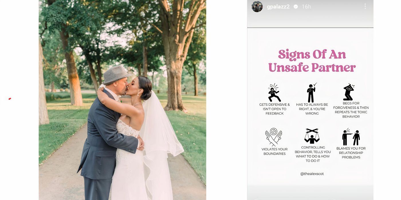 Jasmine Gino in 90 Day Fiance on Instagram on their wedding anniversary
