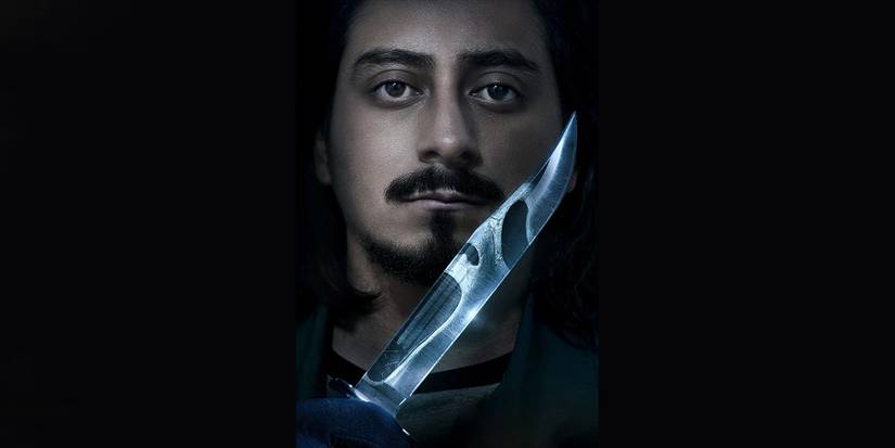 Jason Carver as Ghostface in Scream