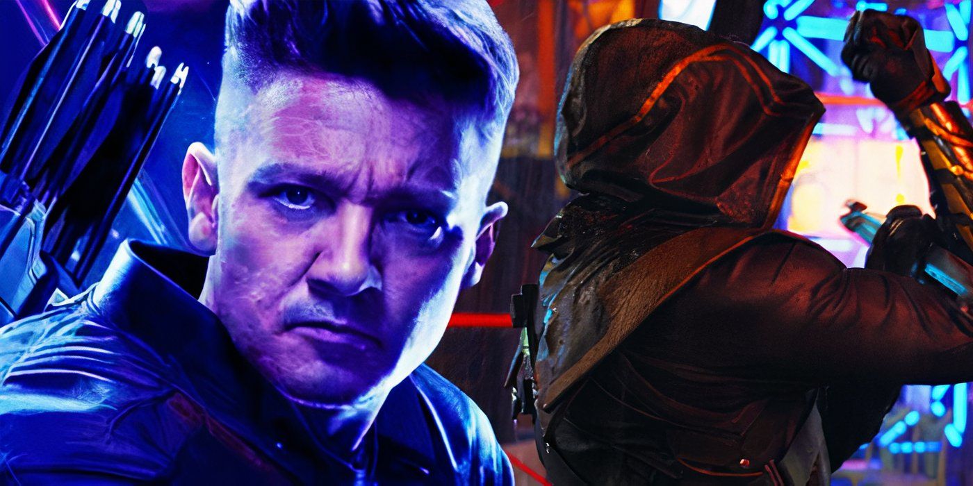 Jeremy Renner as Clint Barton, aka Hawkeye and Ronin in Avengers Endgame