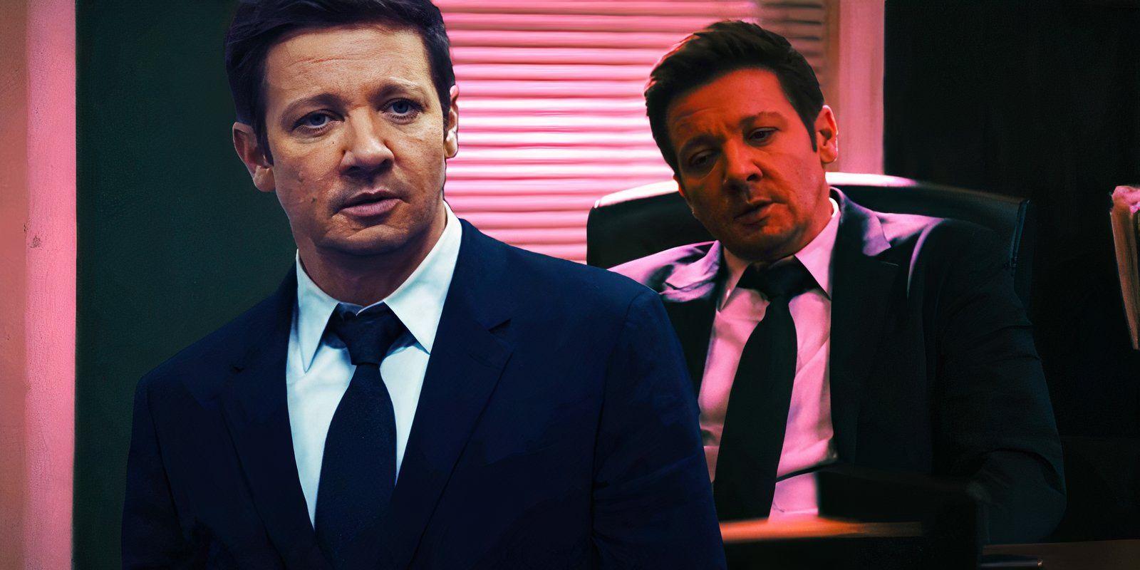 Jeremy Renner sebagai Mike McLusky di Walikota Kingstown musim 3, episode 1