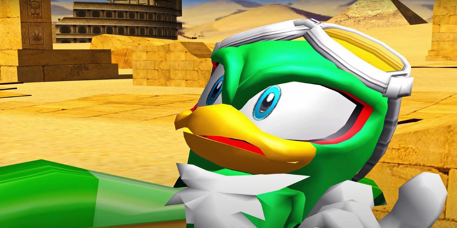 Jet the Hawk sonha acordado em ser rico em Sonic Riders